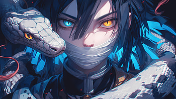 Demon Slayer, Demon Slayer: Kimetsu no Yaiba, Obanai Iguro HD wallpaper