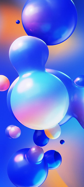 Abstract., art, balloon, , bubbly, abstract, , stock HD phone wallpaper