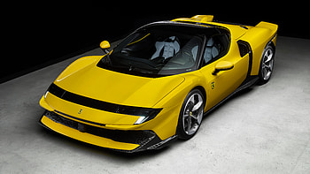 Yellow Ferrari 849 Testarossa Spider, Car, Yellow Car HD wallpaper