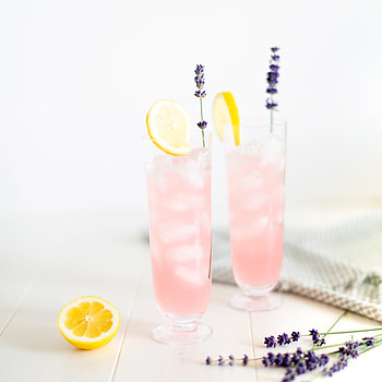 Soothing lavender, Cooling lemonade, Calming aroma, Delicate flavor HD phone wallpaper