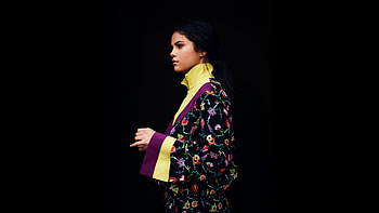2018, traditional dress, Selena Gomez, portrait HD wallpaper