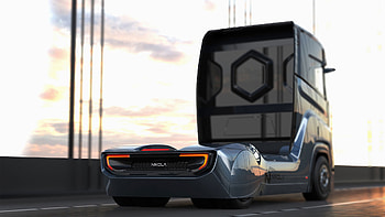 Tre Back View, Nikola Motor HD wallpaper