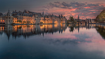 Cities, Lock, Lake, Reflection, Palace HD wallpaper