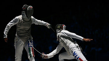 Elisa Di Francisca vs Arianna Errigo, Fencing HD wallpaper