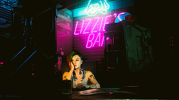 Judy on the Lizzie's, Judy (Cyberpunk 2077), Cyberpunk 2077, Cyberpunk 2077: Phantom Liberty HD wallpaper