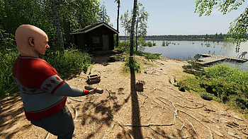 : Finnish Cottage Simulator Adventure, video game, Finnish Cottage Simulator HD wallpaper