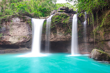 Waterfall Beauty: Serene Nature Escape, nature, waterfall HD wallpaper