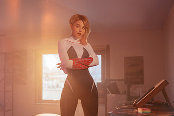 Gwen Stacy Cosplay Charm , gwen-stacy, superheroes, cosplay, shirogane-sama, girls HD wallpaper