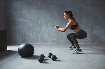 Woman, Fitness HD wallpaper