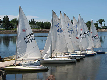 Sailboat sail, Sailing sport, Watercraft adventure, Sea voyage HD wallpaper