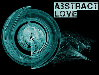 Abstract Love, blue, circle, abstract, light, lightblue HD wallpaper