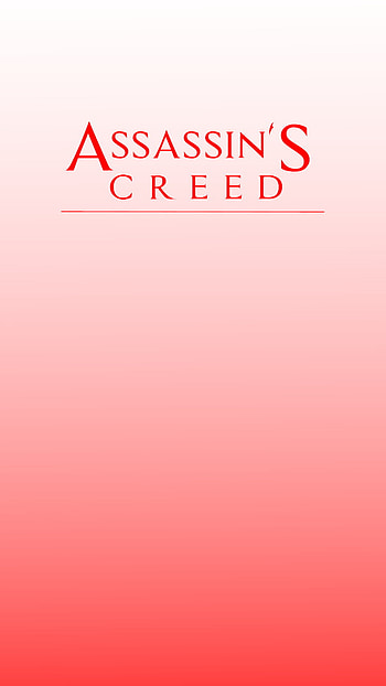 Assassins Creed, RED, magenta, ezio, white, simple HD phone wallpaper
