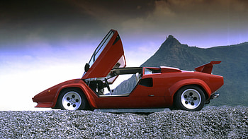 1981 Lamborghini Countach LP400 S, Coupe, V12, car HD wallpaper