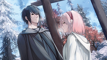 Sakura Haruno Sasuke Uchiha Naruto HD wallpaper
