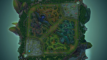 Summoner's Rift, League of Legends Maps HD wallpaper