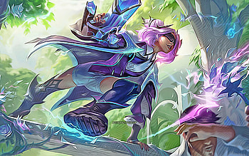 Zeri, abstract art, League of Legends, MOBA, battle, artwork, Zeri Skin, vector art, Zeri Build, LoL, Zeri League of Legends HD wallpaper