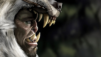 Durotan, Warcraft movie character, Artstation artwork HD wallpaper