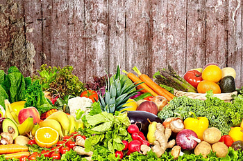 High-resolution backgrounds, Fruits and vegetables, Stunning visuals, for HD wallpaper