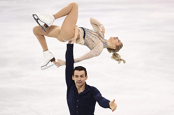 Alexa Scimeca Knierim and Chris Knierim, Pair Skating HD wallpaper