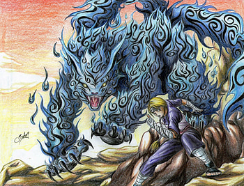 Matatabi, Naruto anime, Josher Jonan, Naruto Shippuden HD wallpaper