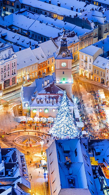 Brasov, Romania HD phone wallpaper