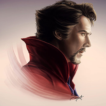 Marvel Doctor Strange Artworks, doctor-strange, artist, digital-art, deviantart, artwork, superheroes HD phone wallpaper