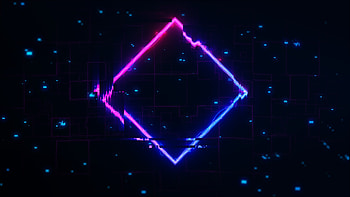 Square glitch chaos, Abstract visuals, Hi-res , Vibrant backgrounds HD wallpaper