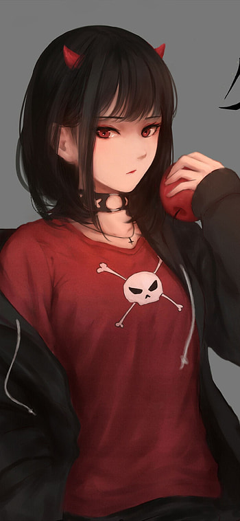 Devil, eye, hair HD phone wallpaper