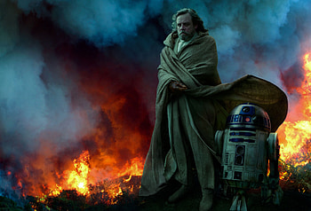 R2-D2, Luke Skywalker HD wallpaper