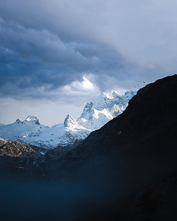 Nature, Mountains, Clouds, Vertex, Tops, Spain HD phone wallpaper