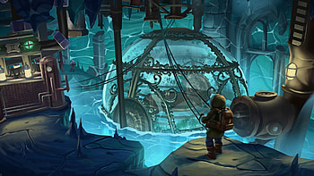 Submerged challenges, Visual marvel, Artistic concept, Gaming masterpiece HD wallpaper