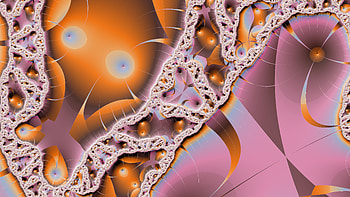 Trippy Psychedelic Fractal, trippy, psychedelic, aesthetic, Abstract, fractal HD wallpaper
