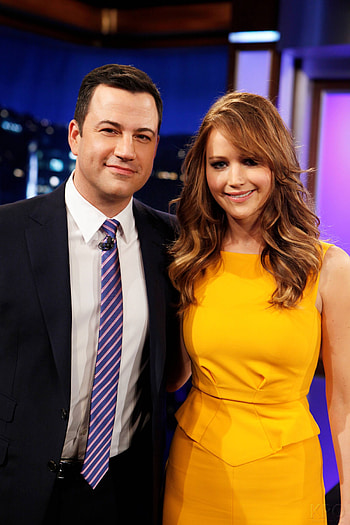Jimmy Kimmel Live, Jennifer Lawrence HD phone wallpaper