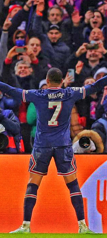 Mbappe, Paris HD phone wallpaper