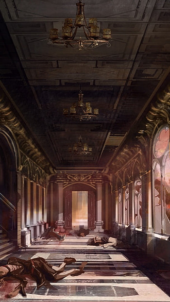 Dark Academia, Hogwarts Corridor HD phone wallpaper