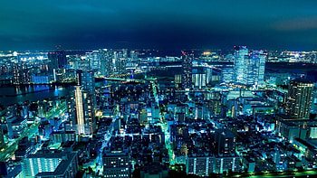 Japan city , Japanese cityscape, Urban landscapes, Asian cities HD wallpaper