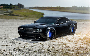 Cars, Side View, Dodge, Challenger, Srt HD wallpaper