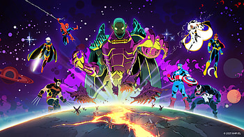 MARVEL Cosmic Invasion — : Galactic Showdown HD wallpaper