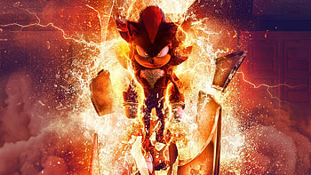 Sonic The Hedgehog 3 4dx Poster, sonic-the-hedgehog-3, movies, 2024-movies, poster, keanu-reeves, jim-carrey, shadow HD wallpaper