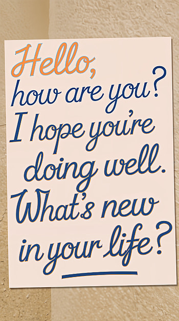 Cheerful Hello: A Warm Message HD phone wallpaper