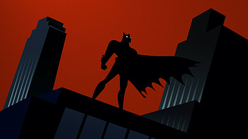 Batman: The Animated Series — Gotham Silhouette, TV Show, Batman: The Animated Series HD wallpaper