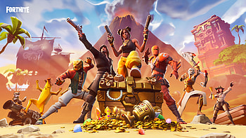 Fortnite Epic Battle Treasure, Fortnite HD wallpaper