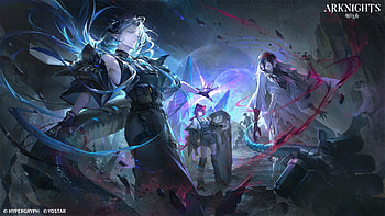 Arknights — Nightfall Vanguard, Video Game HD wallpaper