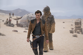 Han solo and chewbacca, movie, 2018, Solo: A star wars story HD wallpaper