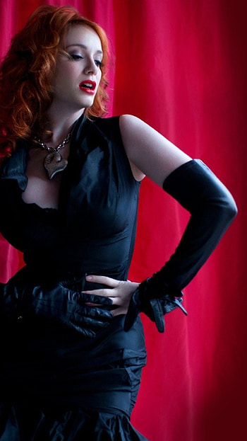 Christina Hendricks, hollywood actress HD phone wallpaper