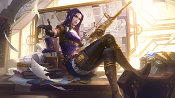 Caitlyn League Of Legends HD wallpaper