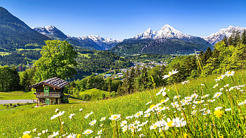 German Alps, Beautiful backgrounds HD wallpaper