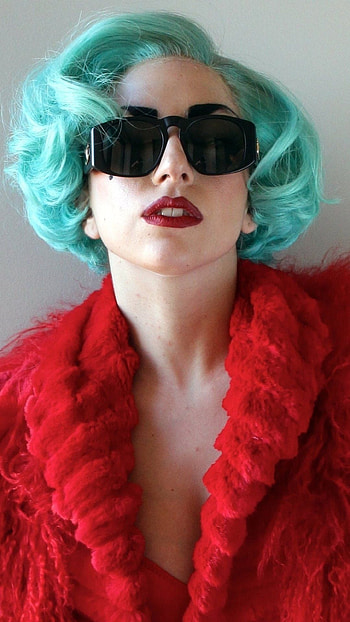 Lady Gaga, collection, Striking visuals, Fashion-forward looks HD phone wallpaper