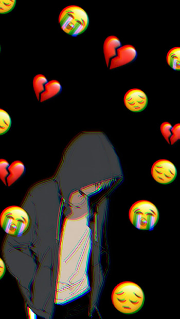 Broken HD phone wallpaper