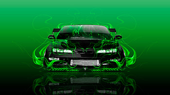 Nissan Silvia S14 JDM Tuning Front Super Fire Car 2016 el Tony Cars HD wallpaper
